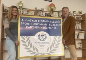 Iskolánk a Magyar Testnevelési és Sporttudományi Egyetem partnerintézménye lett