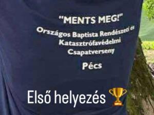 Ments meg IV. Orszagos Baptista Középiskolások rendészeti és katasztrófavédelmi csapatverseny