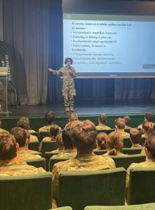 Iskolánk tanulói is részt vesznek a Honvéd Kadét Mentorprogramban