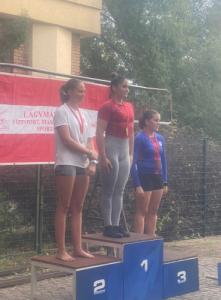 Zsófi aranyérmes lett!